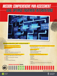 Panel 2: MISSION: Comprehensive Pain Assessment<br>GOAL: Optimize Treatment Interventions